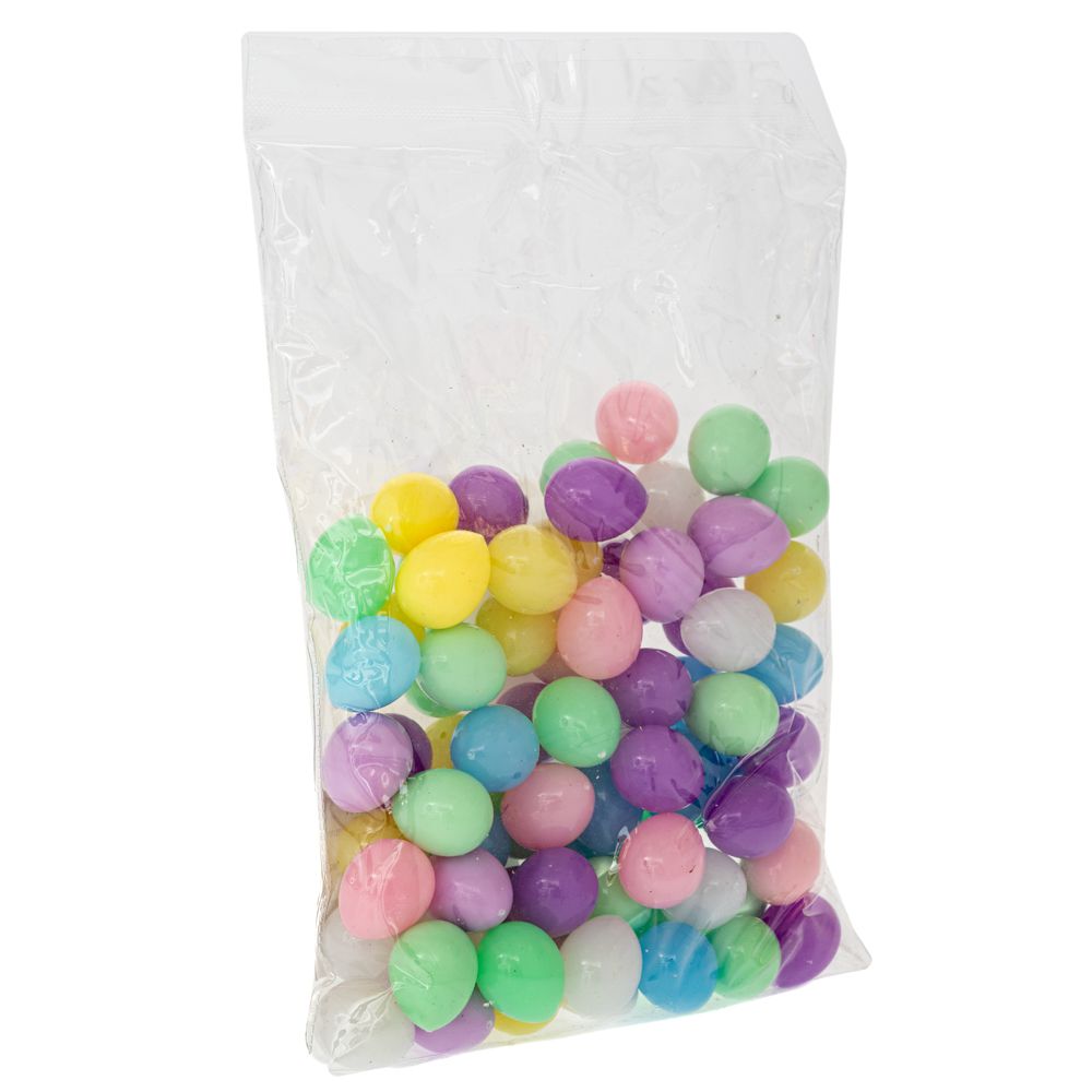 92041 ΠΟΛΥΧΡΩΜΕΣ ΠΛΑΣΤΙΚΕΣ ΔΙΑΚΟΣΜΗΤΙΚΕΣ ΠΕΤΡΕΣ 300gr 2Χ2,5ΕΚ ΣΕ ΣΑΚΟΥΛΑΚΙ - Image 1