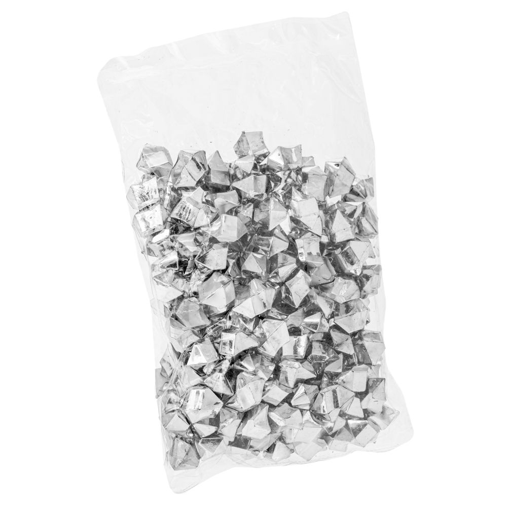 92043 ΑΣΗΜΙ ΠΛΑΣΤΙΚΕΣ ΔΙΑΚΟΣΜΗΤΙΚΕΣ ΠΕΤΡΕΣ 300gr 2Χ2,5ΕΚ ΣΕ ΣΑΚΟΥΛΑΚΙ - Image 1