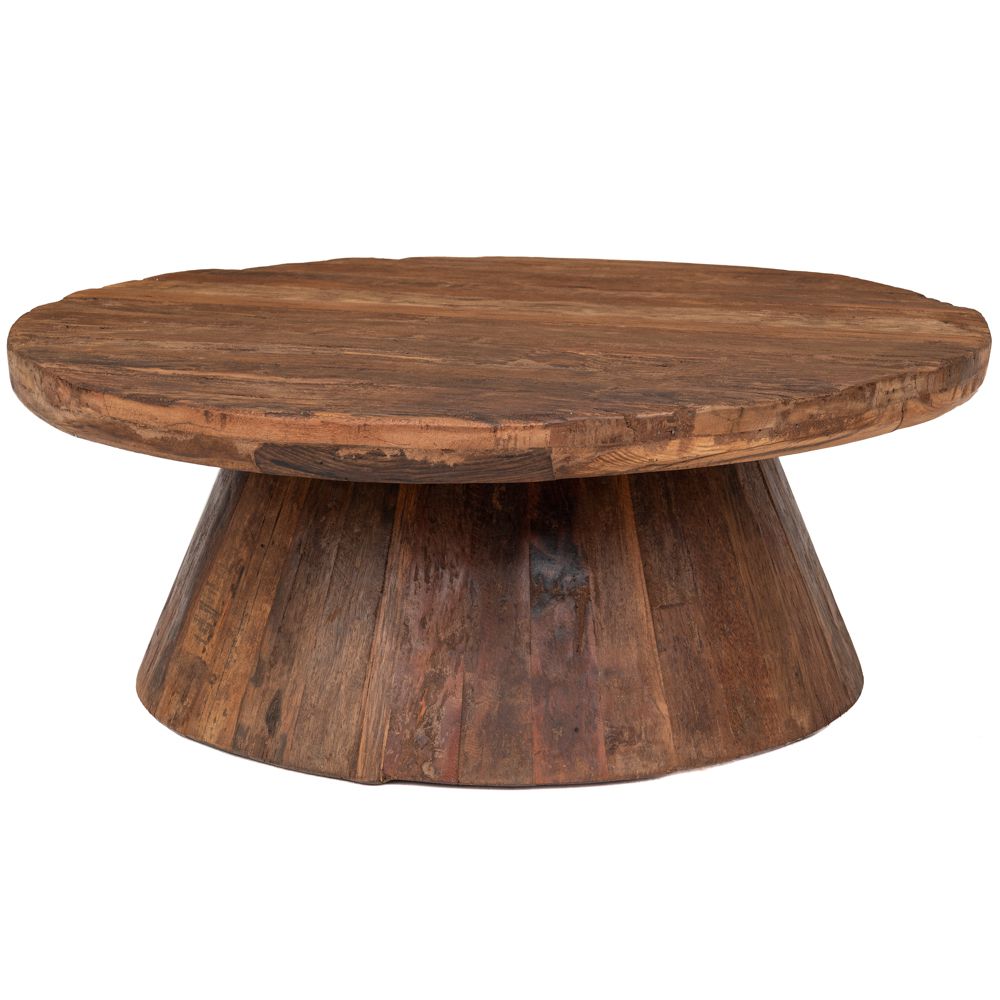 92089 ΚΑΦΕ ΞΥΛΙΝΟ ΤΡΑΠΕΖΑΚΙ ΣΑΛΟΝΙΟΥ ΡΟΤΟΝΤΑ 80Χ80Χ32ΕΚ - Image 1