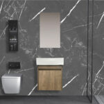 Σετ Επίπλου KAREN 45 cm χρ. ΚΑΦΕ 9SKAR045BR