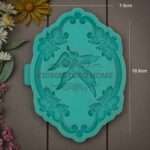 Καλούπι Σιλικόνης Frame 7.5x10.5cm Green Diamonds - Image 2