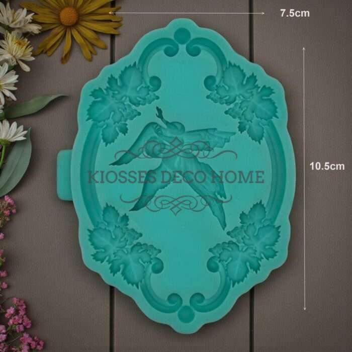 Καλούπι Σιλικόνης Frame 7.5x10.5cm Green Diamonds - Image 2