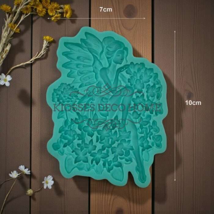 Καλούπι Σιλικόνης Fairy 7x10cm Green Diamonds - Image 2