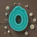 Καλούπι Σιλικόνης Κορνίζα 10x12.5cm Green Diamonds - Image 2