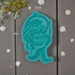 Καλούπι Σιλικόνης Mermaid 5.5x9cm Green Diamonds - Image 2