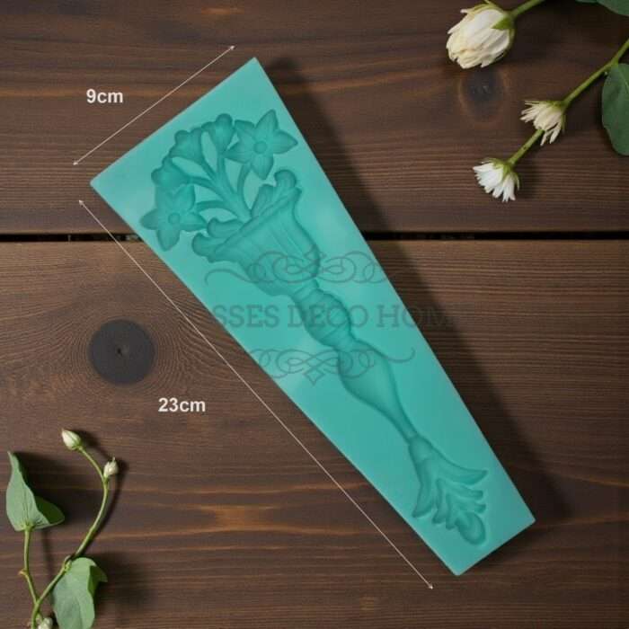 Καλούπι Σιλικόνης Vintage 9x23cm Green Diamonds - Image 2