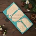 Καλούπι Σιλικόνης Christmas Bells 13x25cm Green Diamonds