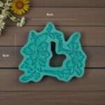 Καλούπι Σιλικόνης Flower Blossoms 9x9cm Green Diamonds - Image 2