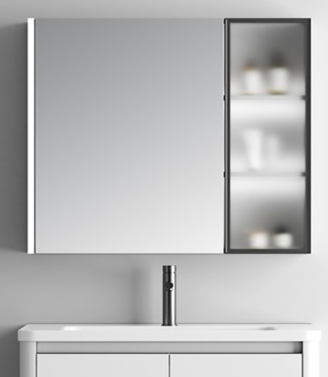 dione-80 Καθρέφτης DIONE 80cm χρ.WHITE κωδ. 3MDIO80WH - Image 1