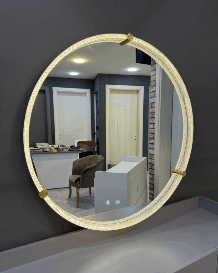 Καθρέφτης LED MA-02 Φ70cm κωδ. 0762-MA-02 - Image 2