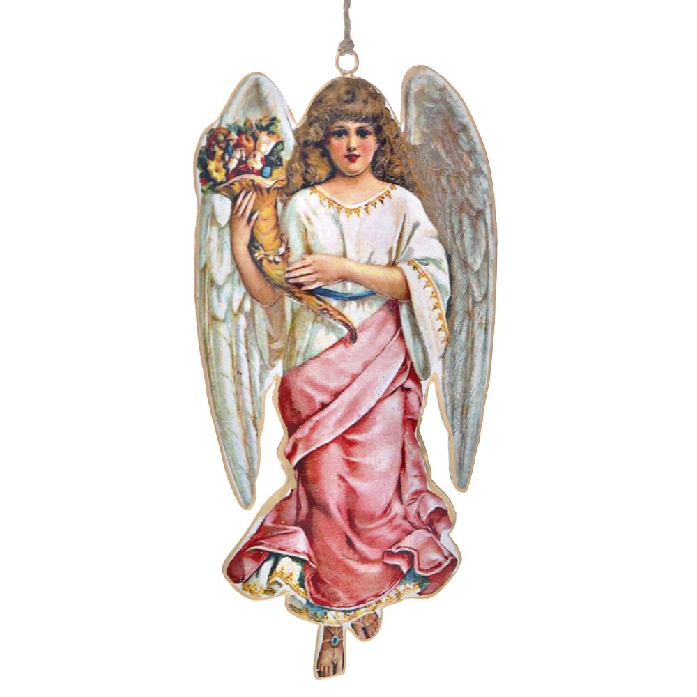 75712 ΡΟΖ ΜΕΤΑΛΛΙΚΟ ΚΡΕΜΑΣΤΟ ΑΓΓΕΛΑΚΙ 12,5Χ24,5EK - Image 1