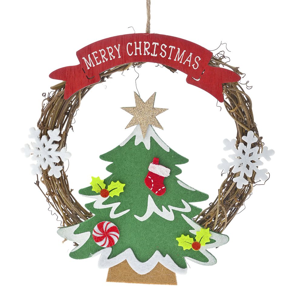 82571 ΠΡΑΣΙΝΟ ΤΣΟΧΙΝΟ ΚΡΕΜΑΣΤΟ ΣΤΟΛΙΔΙ ΣΧΗΜΑ ΔΕΝΤΡΟΥ Φ22ΕΚ - Image 1