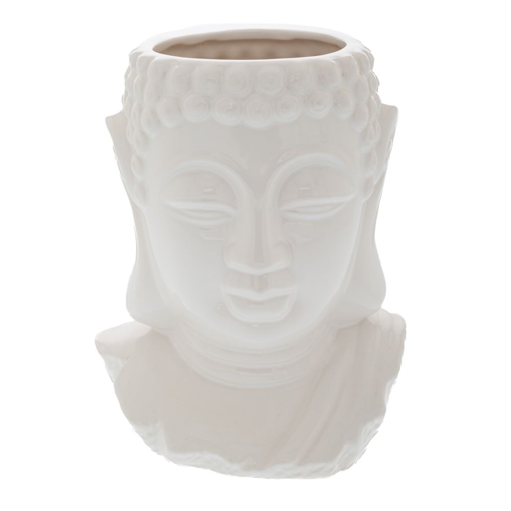 85082 ΠΗΛΙΝΟ ΛΕΥΚΟ ΚΑΣΠΩ ΚΕΦΑΛΙ ΒΟΥΔΑ 21x16.5x25.5ΕΚ - Image 1