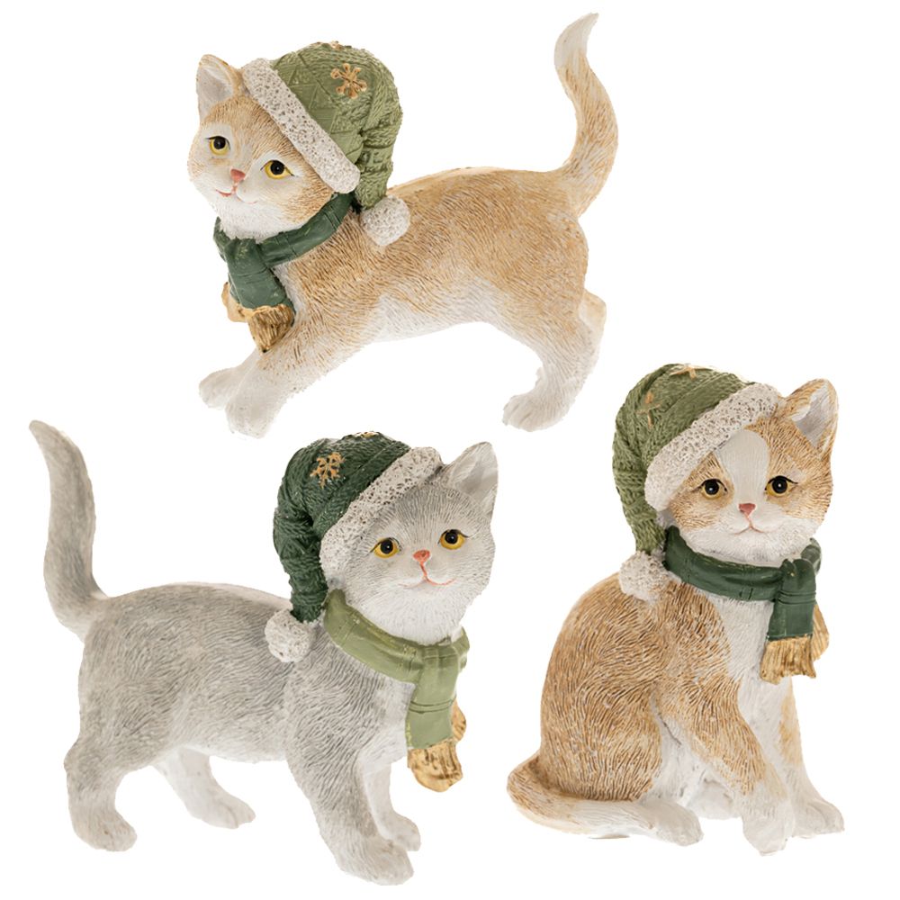 86657 ΠΟΛΥΡΕΖΙΝ ΓΑΤΟΥΛΕΣ ΜΕ ΣΚΟΥΦΟ 11Χ6Χ9ΕΚ 3 ΣΧΕΔΙΑ - Image 1