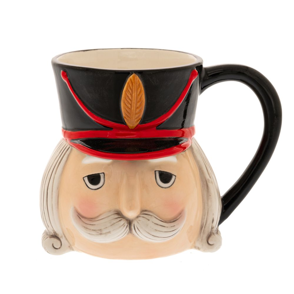 86931 ΓΚΡΙ ΚΕΡΑΜΙΚΗ ΚΟΥΠΑ ΣΕ ΣΧΗΜΑ ΚΑΡΥΟΘΡΑΥΣΤΗ 15,5Χ11,5Χ12ΕΚ - Image 1