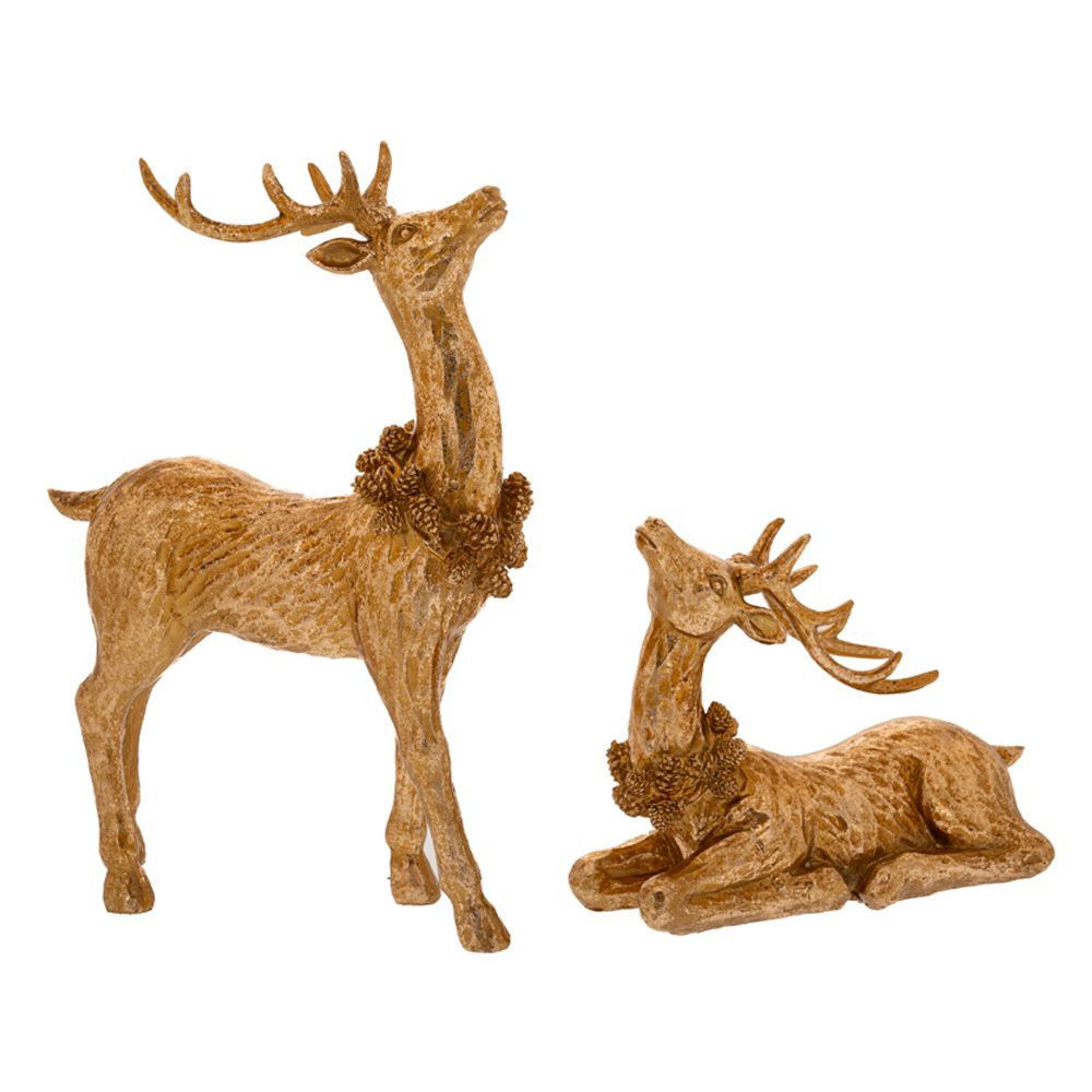 86989 ΣΕΤ 2 ΧΡΥΣΑ ΠΟΛΥΡΕΖΙΝ ΕΛΑΦΙΑ 20Χ7Χ30ΕΚ 22X8X16EK - Image 1