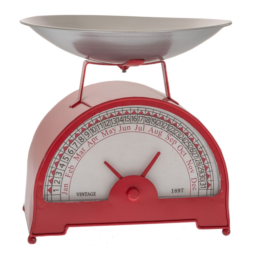 87145 ΚΟΚΚΙΝΗ ΔΙΑΚΟΣΜΗΤΙΚΗ ΜΕΤΑΛΛΙΚΗ ΖΥΓΑΡΙΑ Φ25Χ26ΕΚ - Image 1