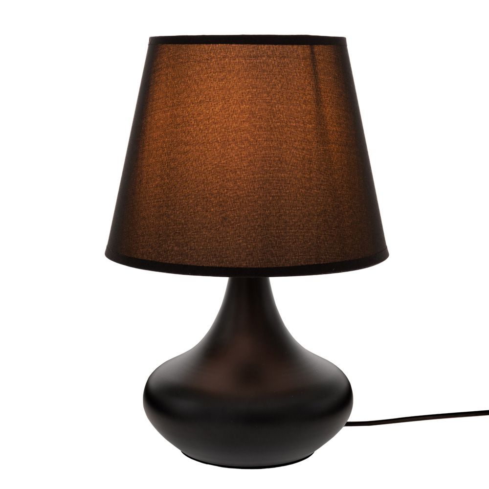 88757 ΜΑΥΡΟ ΚΕΡΑΜΙΚΟ ΛΑΜΠΑΤΕΡ Φ21Χ32ΕΚ - Image 1