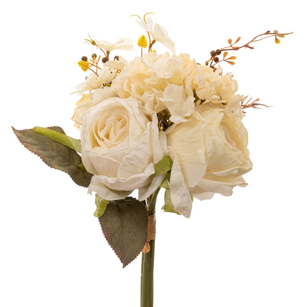 90474 ΚΡΕΜ ΜΠΟΥΚΕΤΟ ΤΡΙΑΝΤΑΦΥΛΛΟ ΜΕ ΨΙΛΟΛΟΥΛΟΥΔΟ 33ΕΚ. - Image 1