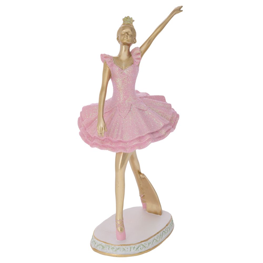 91748 ΧΡΥΣΗ ΠΟΛΥΡΕΖΙΝ ΟΡΘΙΑ ΜΠΑΛΑΡΙΝΑ ΜΕ ΡΟΖ ΦΟΡΕΜΑ 15Χ12Χ28ΕΚ - Image 1