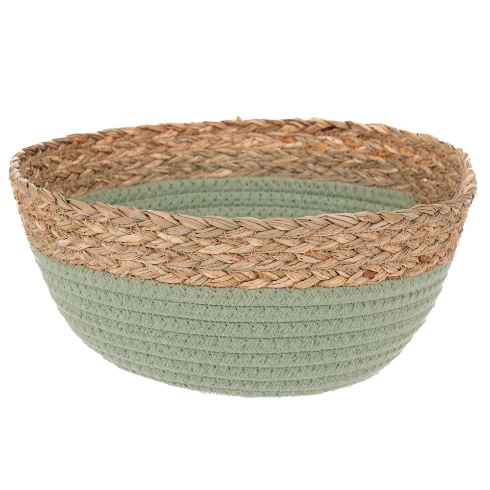 93043 ΠΡΑΣΙΝΟ ΚΑΛΑΘΙ Φ24Χ12ΕΚ ΑΠΟ ΣΧΟΙΝΙ ΚΑΙ ΨΑΘΑ - Image 1