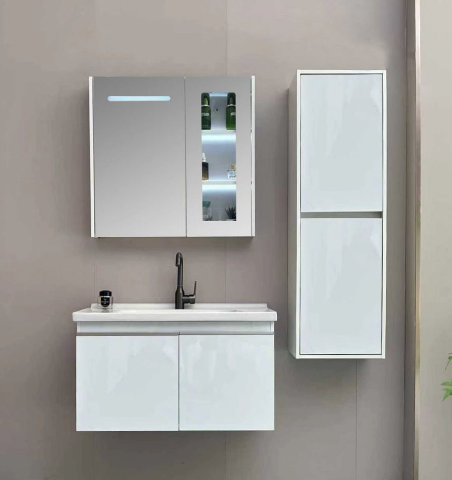 SET-LAVARE-60-WHITE Σετ Επίπλου LAVARE 60cm χρ. WHITE 9SLAV060WH - Image 1