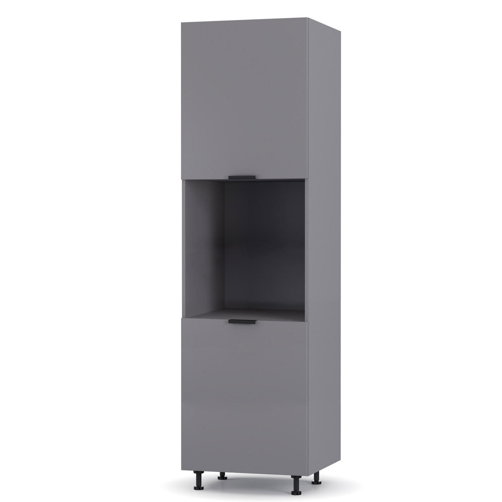 14963 Craft Στήλη Φούρνου Γραφίτη 60x57x214cm - Image 1