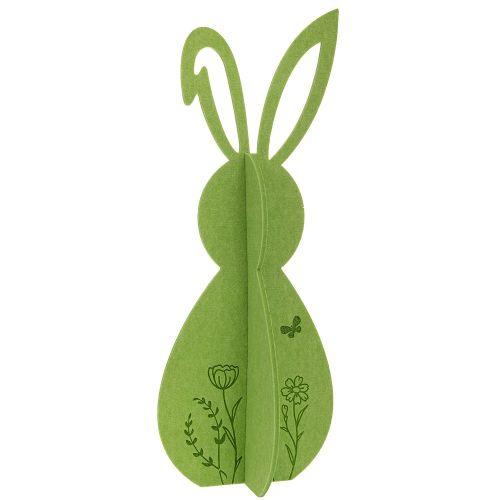 92751 ΠΡΑΣΙΝΟ ΤΣΟΧΙΝΟ ΛΑΓΟΥΔΑΚΙ 3D 30Χ10Χ78ΕΚ - Image 1