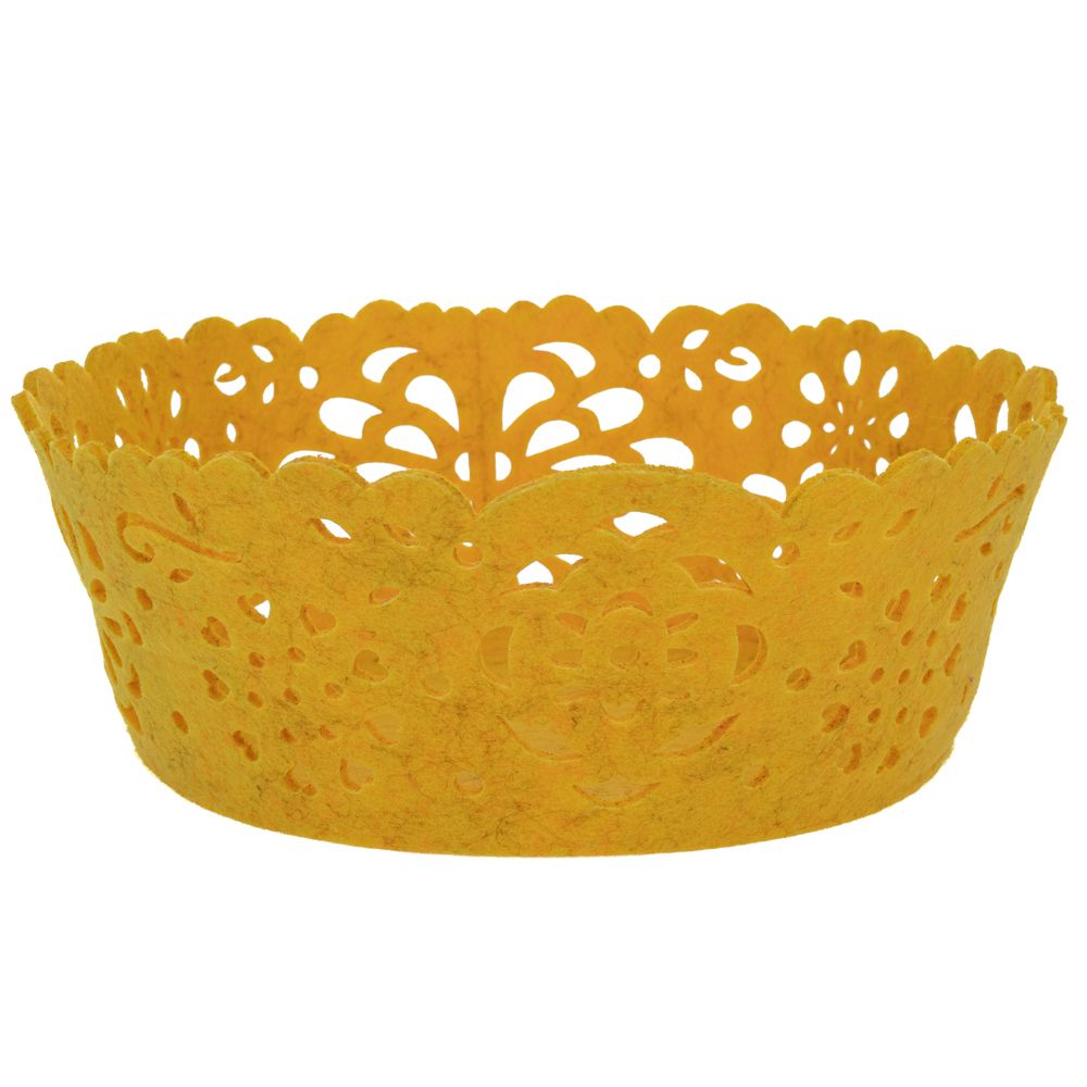 92793 ΚΙΤΡΙΝΟ ΤΣΟΧΙΝΟ ΚΑΛΑΘΑΚΙ 20Χ20Χ8ΕΚ - Image 1