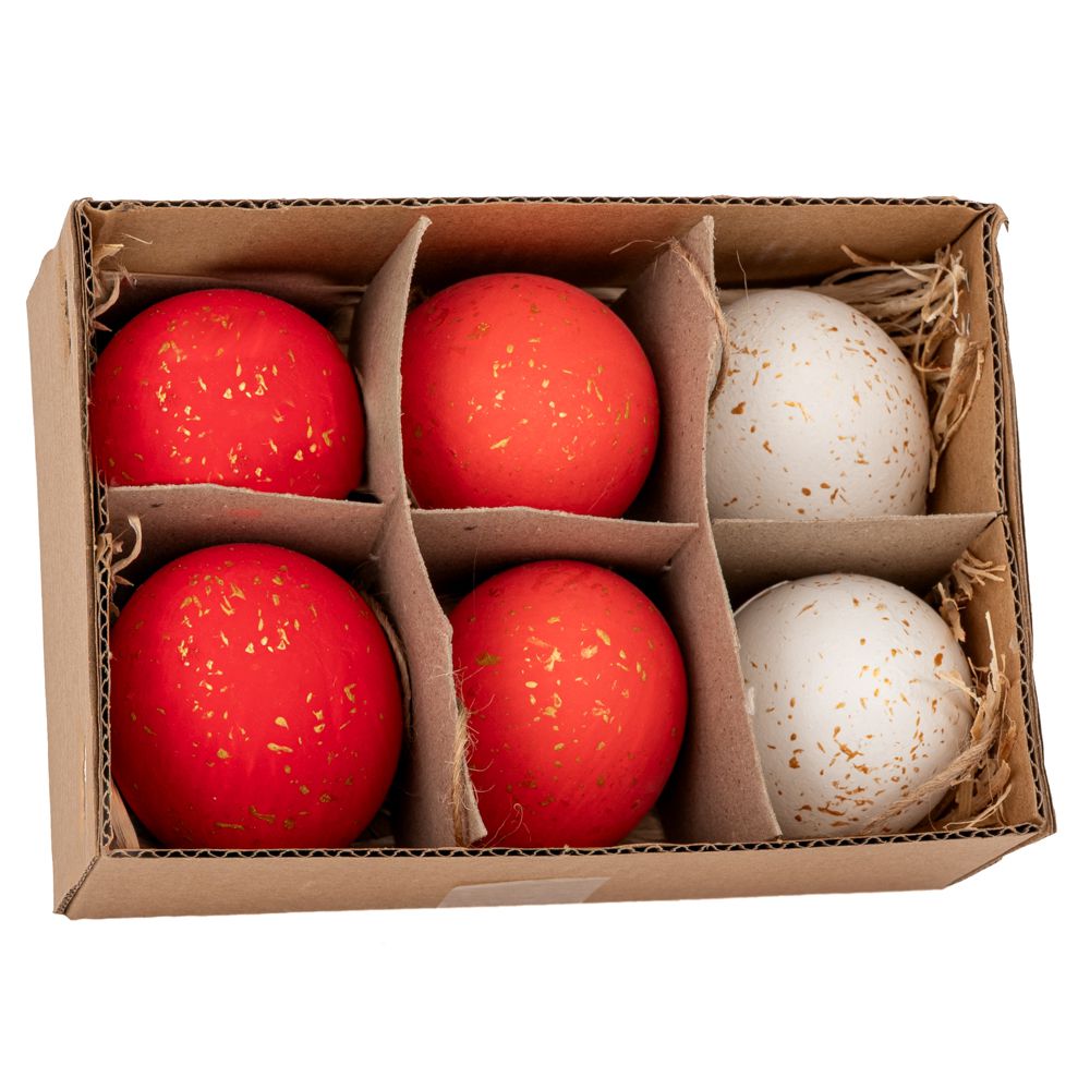 92805 ΣΕΤ 6 ΔΙΑΚΟΣΜΗΤΙΚΑ ΑΥΓΑ 4Χ4Χ6ΕΚ - Image 1