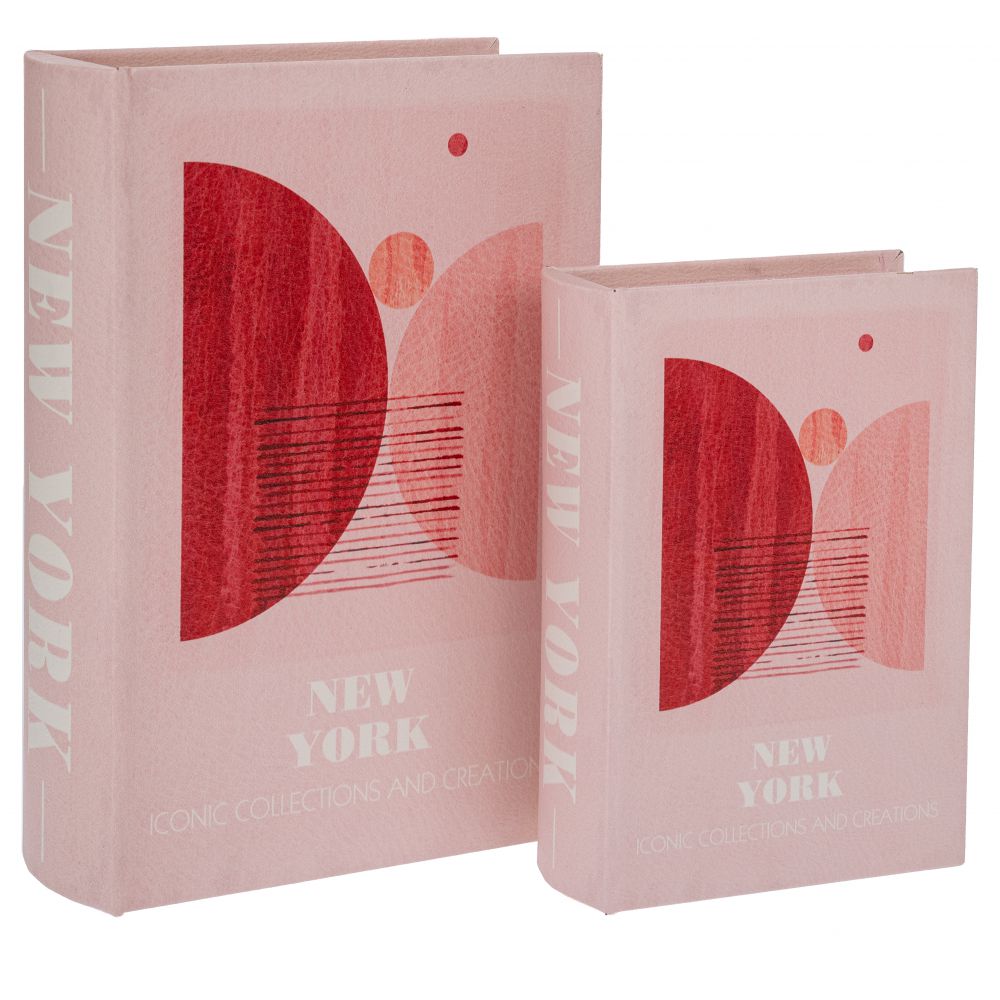 92945 ΣΕΤ 2 ΣΟΜΟΝ ΞΥΛΙΝΟ ΚΟΥΤΙ ΣΕ ΣΧΗΜΑ ΒΙΒΛΙΟΥ 19Χ7Χ27ΕΚ - Image 1