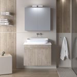 ΣΕΤ ΕΠΙΠΛΟΥ OMEGA TOP 75cm χρ.BEIGE OAK