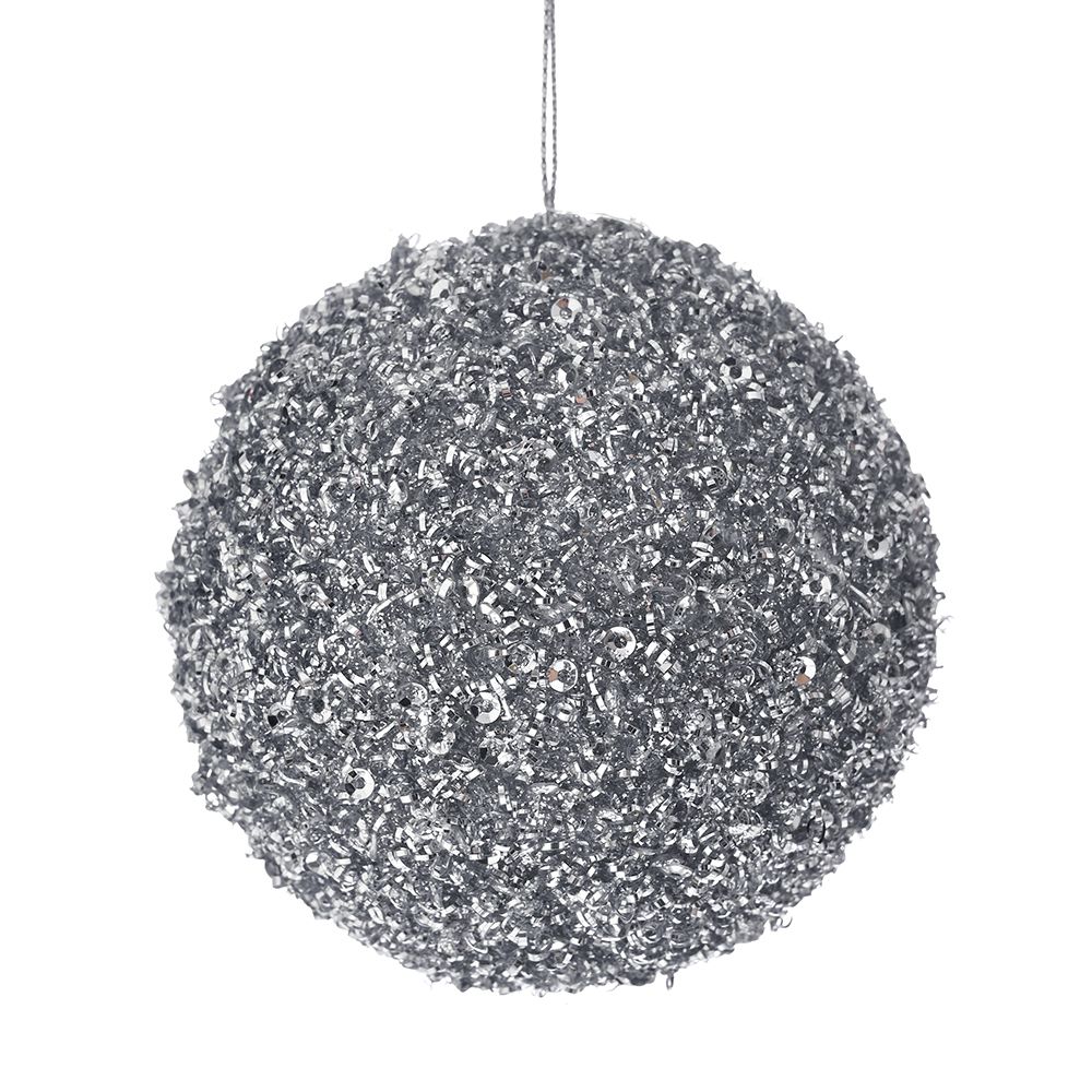 83494 ΑΣΗΜΙ GLITTER FOAM ΜΠΑΛΑ 8ΕΚ - Image 1