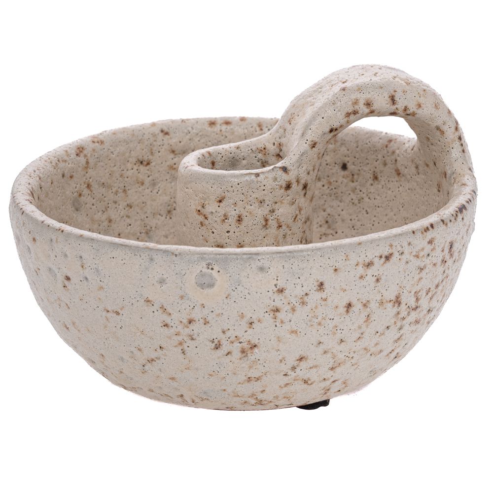 92118 ΓΚΡΙ ΠΑΛΑΙΩΜΕΝΟ ΚΕΡΑΜΙΚΟ ΚΗΡΟΠΗΓΙΟ 14Χ14Χ10ΕΚ - Image 1