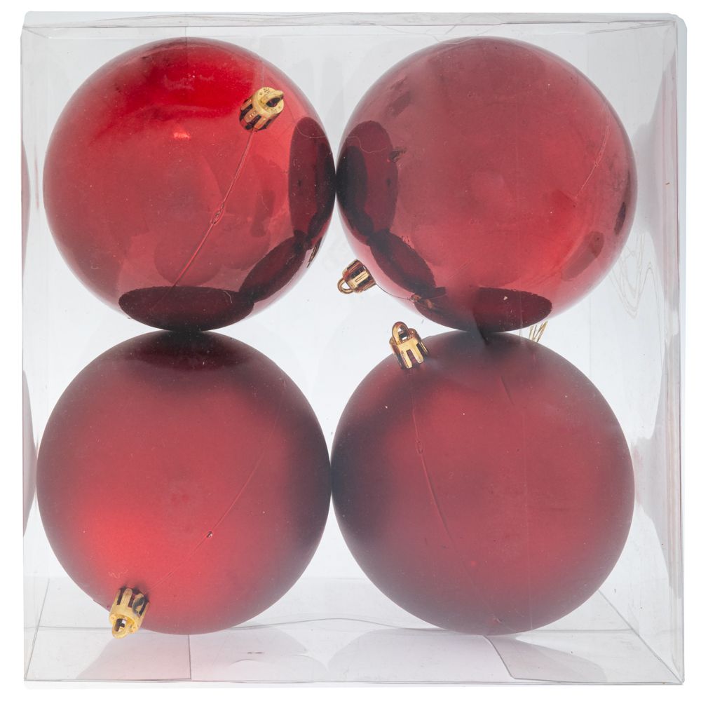 93618 ΣΕΤ 4 ΜΠΟΡΝΤΩ ΠΛΑΣΤΙΚΗ ΜΠΑΛΑ ΣΕ ΚΟΥΤΙ 10ΕΚ - Image 1