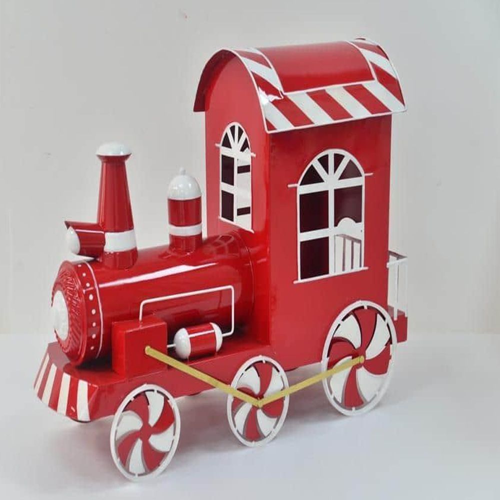 93874 ΚΟΚΚΙΝΗ ΜΕΤΑΛΛΙΚΗ ΜΗΧΑΝΗ ΤΡΕΝΟΥ 95Χ35Χ70ΕΚ - Image 1