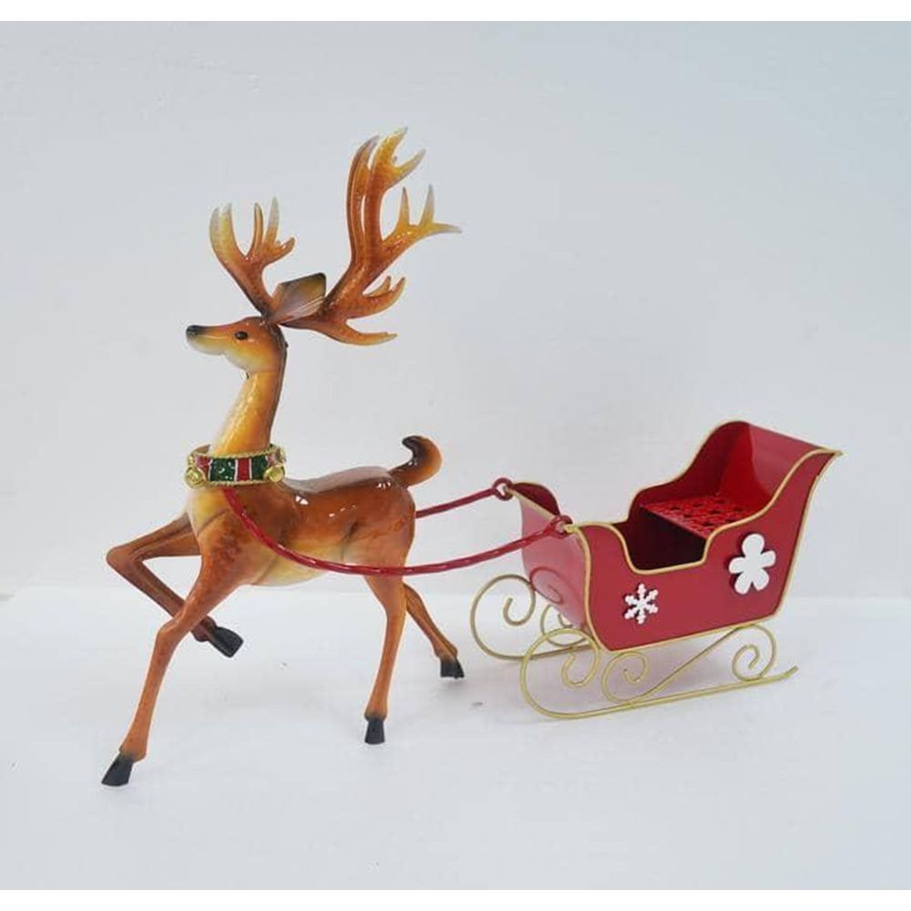 93906 ΚΑΦΕ ΜΕΤΑΛΛΙΚΟΣ ΤΑΡΑΝΔΟΣ ΜΕ ΚΟΚΚΙΝΟ ΜΕΤΑΛΛΙΚΟ ΕΛΚΥΘΡΟ 71Χ15Χ53ΕΚ - Image 1