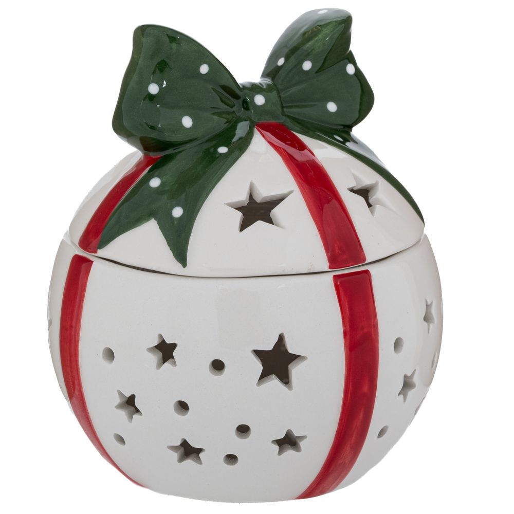 94282 ΠΟΛΥΧΡΩΜΗ ΚΕΡΑΜΙΚΗ ΜΠΙΣΚΟΤΙΕΡΑ ΜΠΑΛΑ Φ12Χ14ΕΚ - Image 1