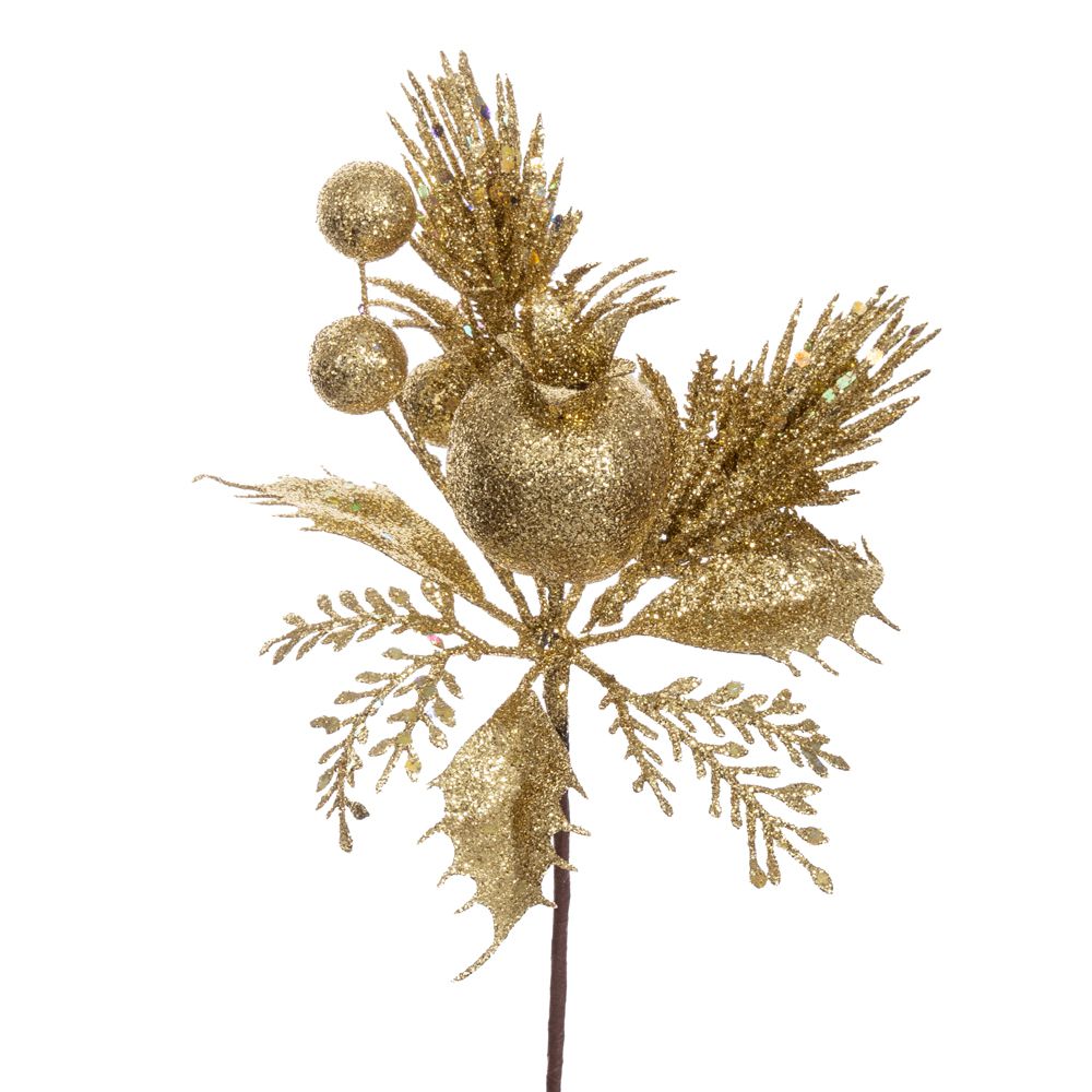 94400 ΧΡΥΣΟ ΣΤΡΑΣΕΝΙΟ ΠΙΚ ΜΕ ΡΟΔΙ 18ΕΚ - Image 1