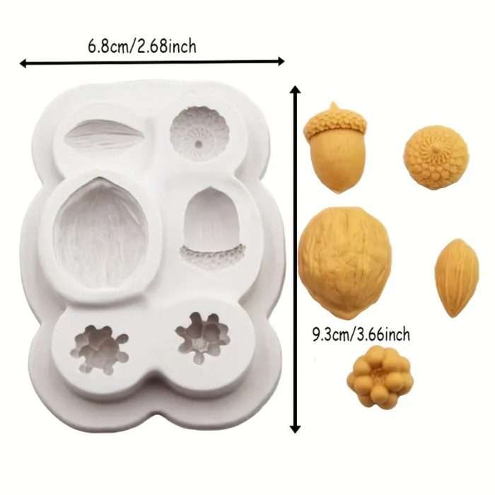 Καλούπι Σιλικόνης Καρποί Και Φρούτα 6.8x9.3cm - Image 4