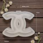 Καλούπι Σιλικόνης Luxury Logo CC 16.5x13x4cm - Image 2