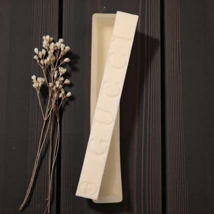 Καλούπι Σιλικόνης Για Λαμπάδες Luxury Logo GD 3.5x28x2cm