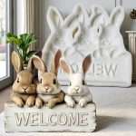 Καλούπι Σιλικόνης Welcome Κουνελάκια 9.4x10.4cm