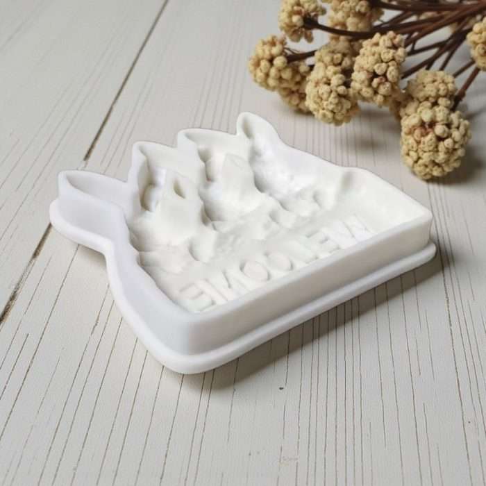 Καλούπι Σιλικόνης Welcome Κουνελάκια 9.4x10.4cm - Image 2