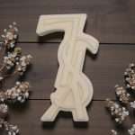 Καλούπι Σιλικόνης Για Κεριά Luxury Logo YSL 16.5x11x3.5cm