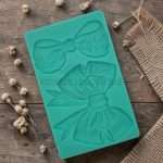 Καλούπι Σιλικόνης Φιόγκος 13x20cm Green Diamonds - Image 2